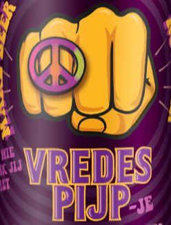 Vredespijpje bier logo